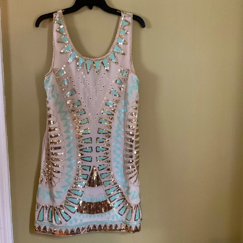 Verty Sequin Cocktail Dress Size ( L )
